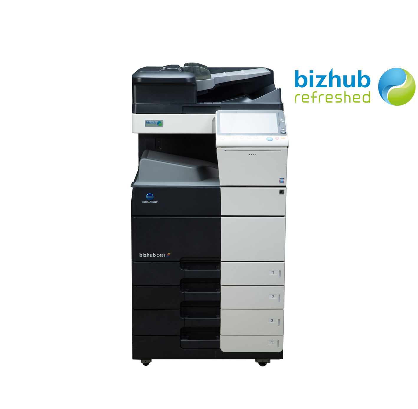 Atnaujintas bizhub C458 Refreshed