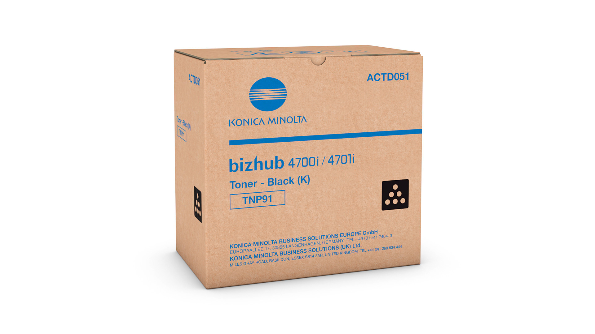 Toneris bizhub 4700i - TNP91